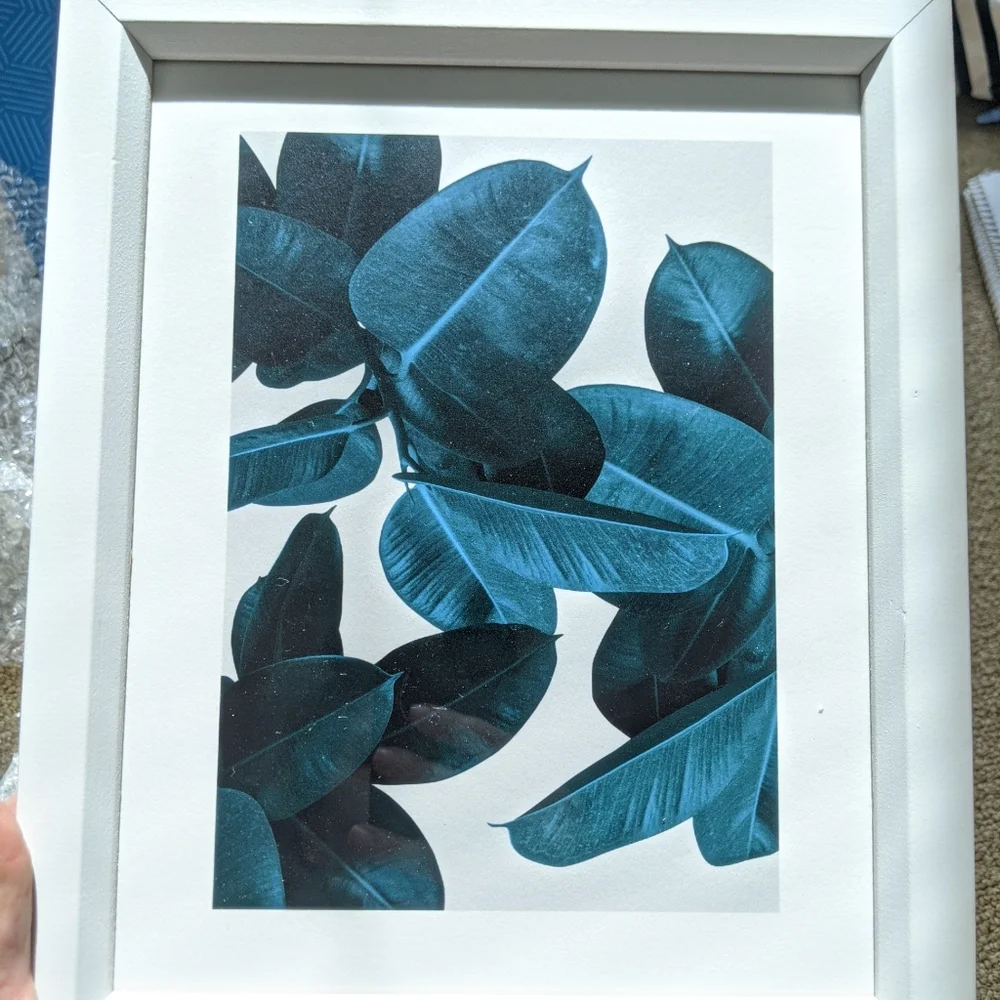 EUC Society  6 Modern Framed Palm Print